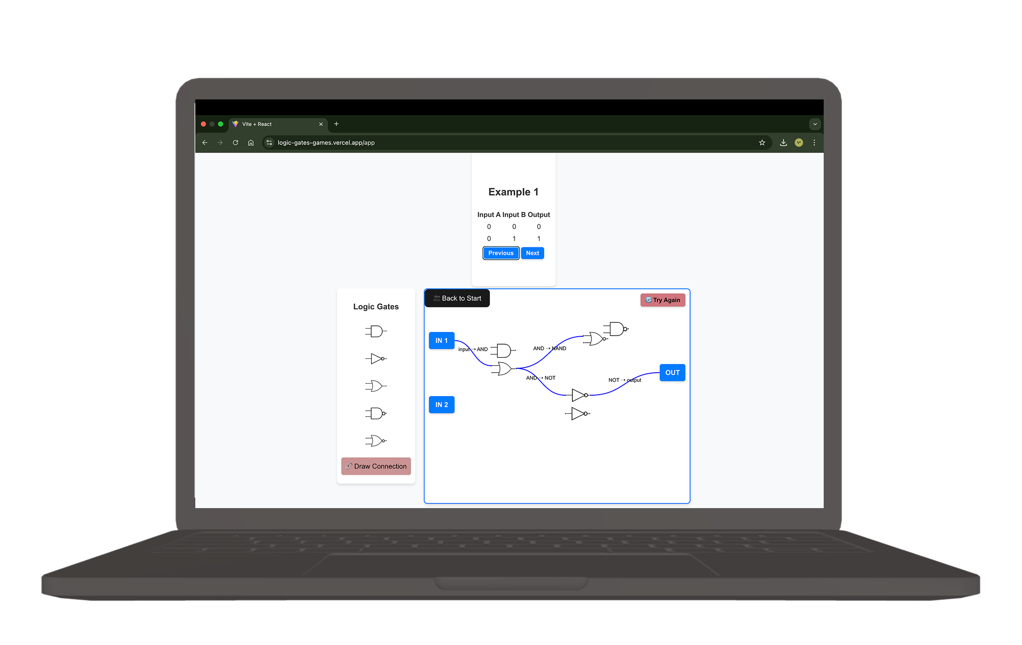 Logic Gates App